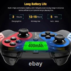 10XWireless Bluetooth Nfc Remote Pro Game Controller For Nintendo Switch G W5C2