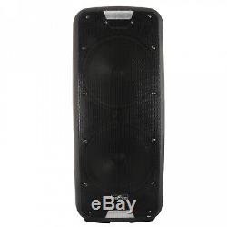 12 Inches Bluetooth Portable Pa Party Speakers System Wireless Microphone Remote