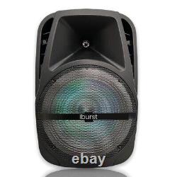12 inch 4600w Bluetooth Speaker Wireless Outdoor Stereo Heavy Bass USB/TF/FM Ra