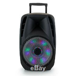 15 BLUETOOTH WIRELESS TAILGATE PORTABLE PA SPEAKER witht MIC MICROPHONE & REMOTE
