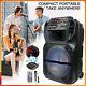 15 Bluetooth Speaker Portable Wireless Stereo Bass Mic Pa System Fm Aux Remote