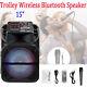 15 Trolley Party Bluetooth Speaker Wireless Stereo Loud Withled Light Remote Usa