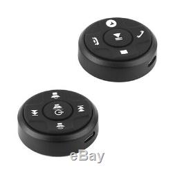 20X12V Universal Wireless Car Steering Wheel 10 Button Bluetooth Remote Co D1D9