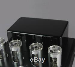 220V Wireless Bluetooth USB Remote Vacuum Tube Audio Amplifier HiFi Power Amp