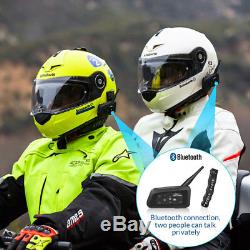 2PCS LEXIN A4 motorcycle helmet bluetooth headset Intercom with remote control