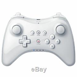 2X White U Pro Bluetooth Wireless Remote Controller Gamepad For Wii U Console