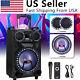 3000w Portable Bluetooth Speaker Sub Woofer Heavy Bass Sound System Party + Mic