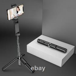 30XBluetooth Selfie Stick Tripod with Detachable Wireless Remote Control f E1T2