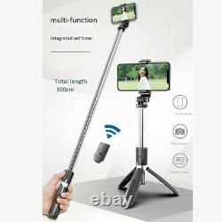30XL02 Selfie Stick Monopod Bluetooth Tripod with Wireless Remote Shutter D3F1