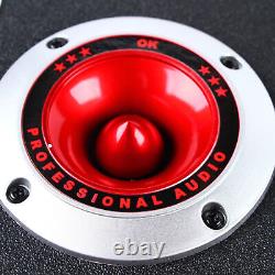 360° Bluetooth Car Speaker Heavy Bass Subwoofer Sound System USB Remote Control
