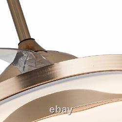 42 Chandelier / Ceiling Fan with Lighting Remote Control / Wireless Bluetooth