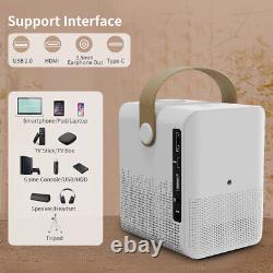 5000Lumen LED Android 10.0 WiFi Projector 1080P Wireless Airplay Online Movie AU
