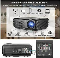 5000 Lumens Android Projector Smart Home Theater Blue-tooth WIFI HD 1080P HDMI