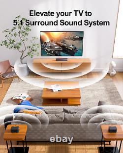 5.1 Surround Sound Bar, Peak Power 320W, Surround Sound System Home Theater Soun