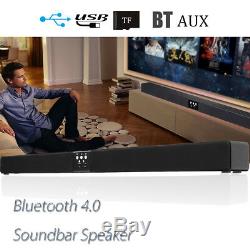 60W Wireless bluetooth Sound Bar 5.1 Soundbar 8 Speaker Remote Home TV Theater