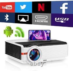9000LUMEN Android Projector Blue-tooth Full HD 1080P WIFI Home Theater Proyector