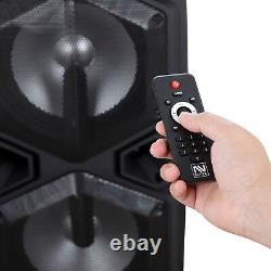 9000W 6000W 3000W Bluetooth Portable FM Speaker Heavy Bass Sound System Party