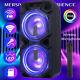 9000w Portable Subwoofer Bluetooth Speaker Heavy Bass Sound Party System With Mic