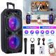 9000w Tws Dual 10 Subwoofer Portable Wireless Bluetooth Speaker Party Xmas Gift