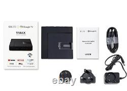 9MAX SVICLOUD Google FUN TV BOX 4KHDR