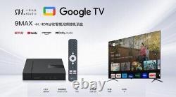 9MAX SVICLOUD Google FUN TV BOX 4KHDR