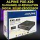Alpine Pxe-x09 Digital Signal Sound Processor Withbluetooth+wireless Tuning+remote