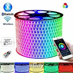 ATOM LED RGB LED Strip Wireless 220V Bluetooth App 60-120 LED/m RGB LED Strip