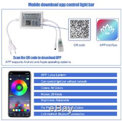 ATOM LED RGB Neon Flex 10 18mm Wireless Bluetooth App 220V IP67 RGB neon flex