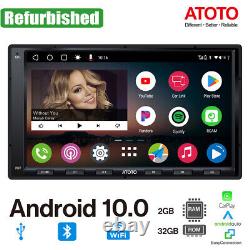 ATOTO A6 PF 7 2DIN Android Car Stereo-2G+32G Wireless Android Auto/CarPlay, 2xBT