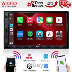 ATOTO F7 WE 7in Car Stereo Double 2DIN Wireless Android Auto & CarPlay, Bluetooth