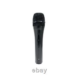 Active 10 DJ Karaoke Speaker & Stand Bluetooth LED Wireless Mic Cables Remote