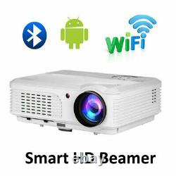 Android LED HD Proyector Blue-tooth Proyector Wireless Airplay Miracast 5000lm