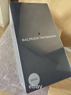 BALMUDA The Speaker WHITE Bluetooth Wireless Audio Sound Portable M01A-WH new