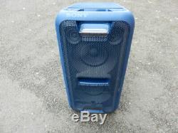 BLUE Sony GTK-XB7 Bluetooth Speaker 500w excellent condition. Wires and remote