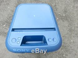 BLUE Sony GTK-XB7 Bluetooth Speaker 500w excellent condition. Wires and remote