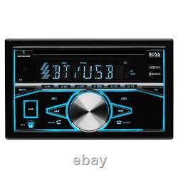 BOSS 2 DIN Bluetooth Radio with CD, AUX, USB, MP3, FM/AM, & Wireless Remote