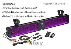 BOSS AUDIO 36 RIOT SOUND BAR LED LIGHT(Red/Green/Blue) WIRELESS REMOTE-BRT36RGB