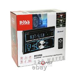 BOSS CD USB MP3 Bluetooth Stereo Dash Kit Harness for 07-13 Mitsubishi Lancer