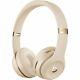 Beats By Dre Solo 3 Wireless Bluetooth On-ear Headphones W Mic/remote Satin Gold