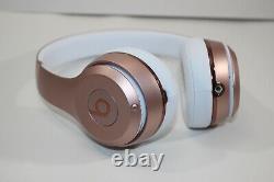 Beats Solo3 Wireless Series On-Ear Headphones Pink Rose Gold MNET2LL/A Genuine