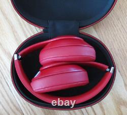 Beats Studio3 Noise Cancelling Wireless Bluetooth Over-Ear Headphones Red