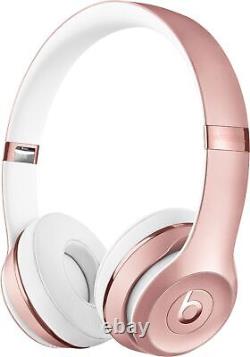 Beats by Dr. Dre Solo³ Wireless On-Ear Headphones Rose Gold-MX442LL/A