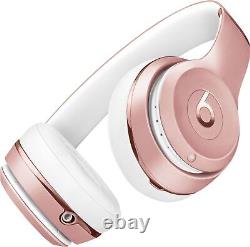 Beats by Dr. Dre Solo³ Wireless On-Ear Headphones Rose Gold-MX442LL/A