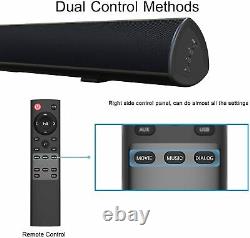 Bestisan 80Watt 34Sound Bar Bluetooth 5.0 Wireless Movie Home Remote Control