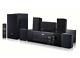 Bluetooth Home Theater System 1000w Audio Surround Sound With Remote New