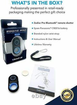 Bluetooth Remote Control Camera Shutter Wireless Selfie Button Android Apple