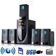 Bluetooth Speaker System 5.1 Channel Surround Sound Home Theater Remote Control