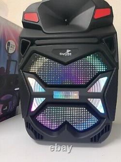 Bluetooth speaker 15 SkyCube 12500 Watts P. M. P. O Rechargeable(Remote Mic Stand)