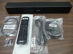 Bose 418775 Solo TV Speaker / Soundbar, Black withRemote, Bluetooth/HDMI New