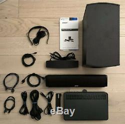Bose CineMate 120 Home Theater System with SoundTouch Wireless Adapter + REMOTE